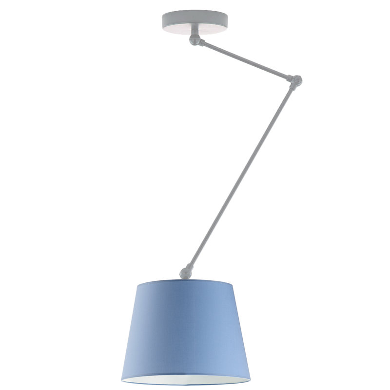 Paun 1 - Light Novelty Chandelier, Blue, Silver
