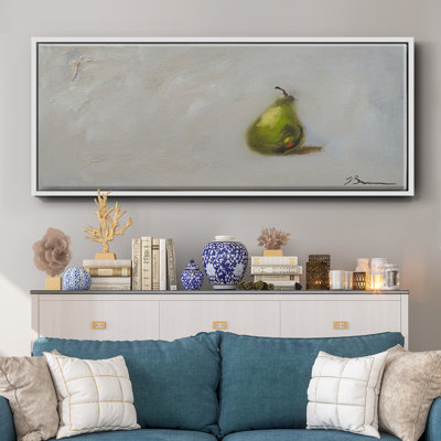 Prickless Pear- Framed Canvas