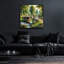 «Countryside Bridge Over Stream» par Rey Klimt, art mural en verre acrylique-1317058710