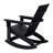 Indoor/Outdoor modern 2-Slat Adirondack Poly Resin Rockers - Set of 2-1359785311