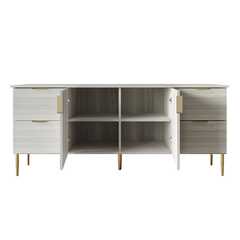 Tiniya 59.65'' Sideboard, Light Gray