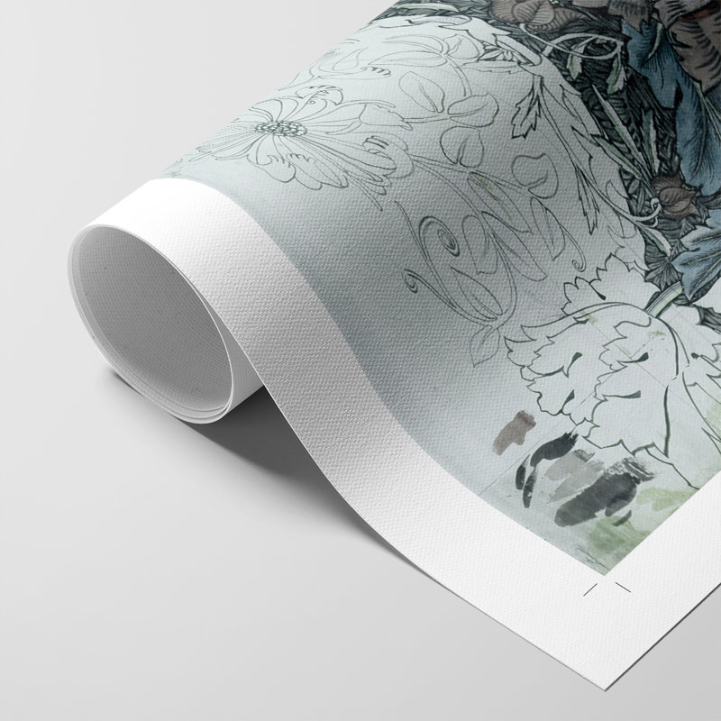 Impression rétro vintage CXLVII - reproduction de toile seulement - non encadrée, H 48 po x l 32 po