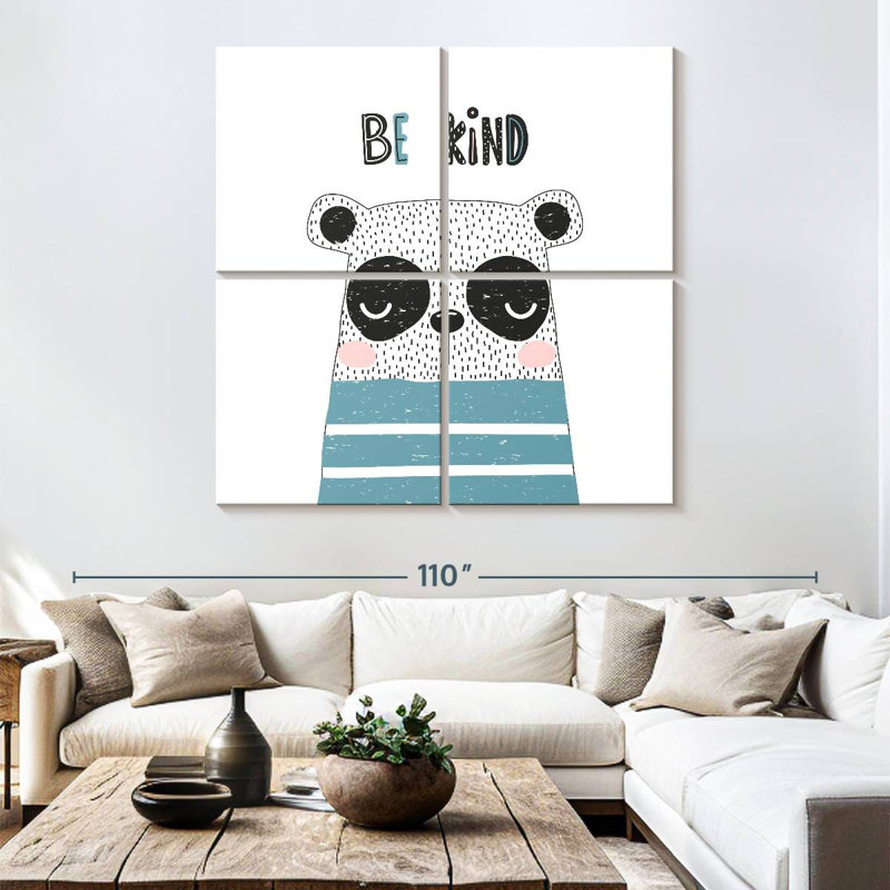 Be Kind Inspirational, 74" H x 74" W