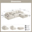 Canapé modulaire 118,5 po Comfy Cloud-1394247807