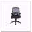 Techni Mobili Ergonomic Office Mesh Chair,Black