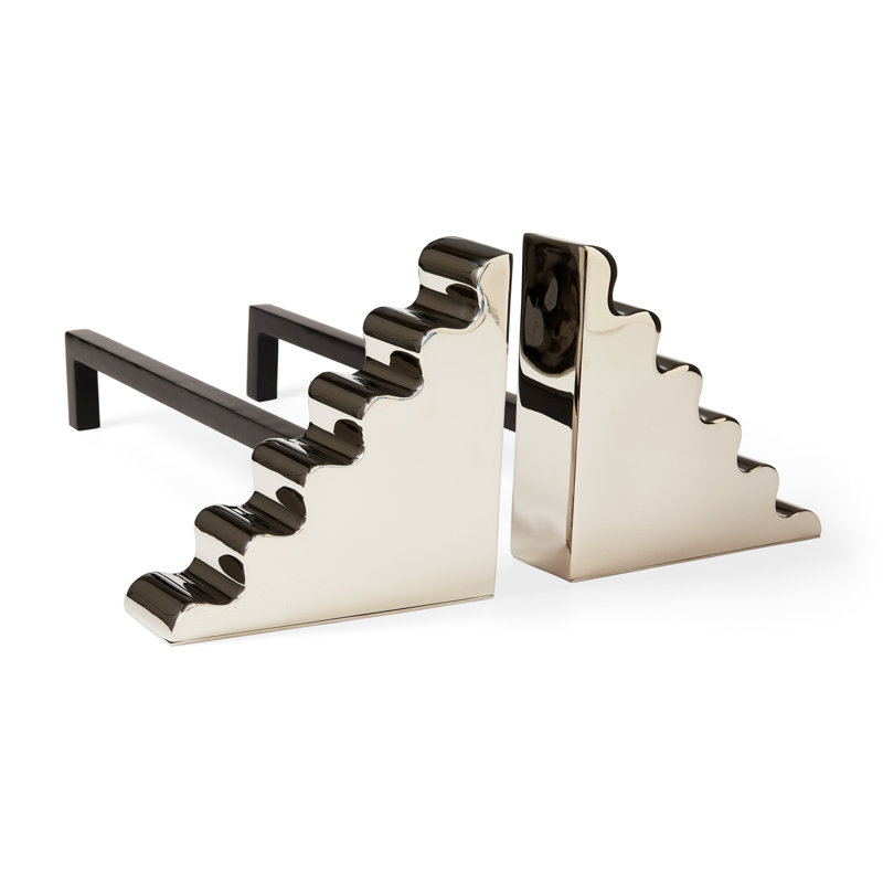 Ripple Andirons