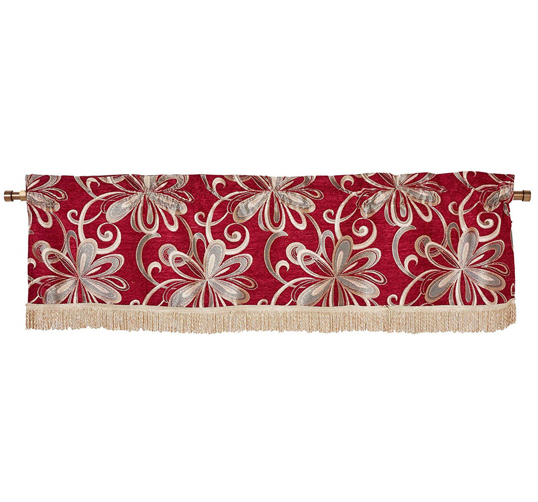 Aubrianna Geometric Window Valance Astoria Grand 