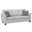 Ensemble de canapé et de chaise en tissu Belknap, gris-122099517