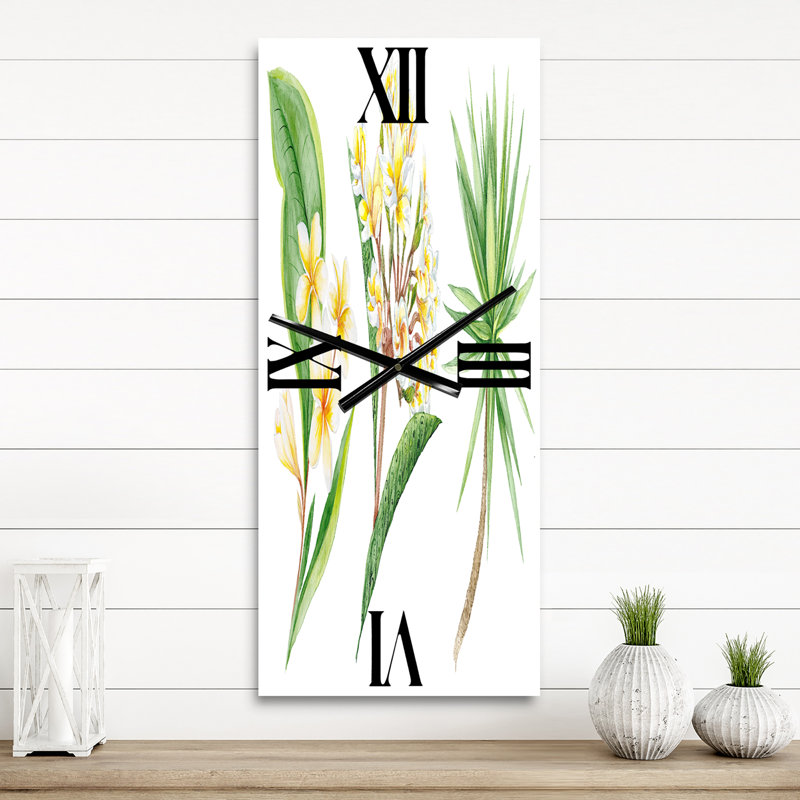 Horloge murale Tropical, Grand