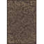 Tapis brun à motif floral Aashild-21415250