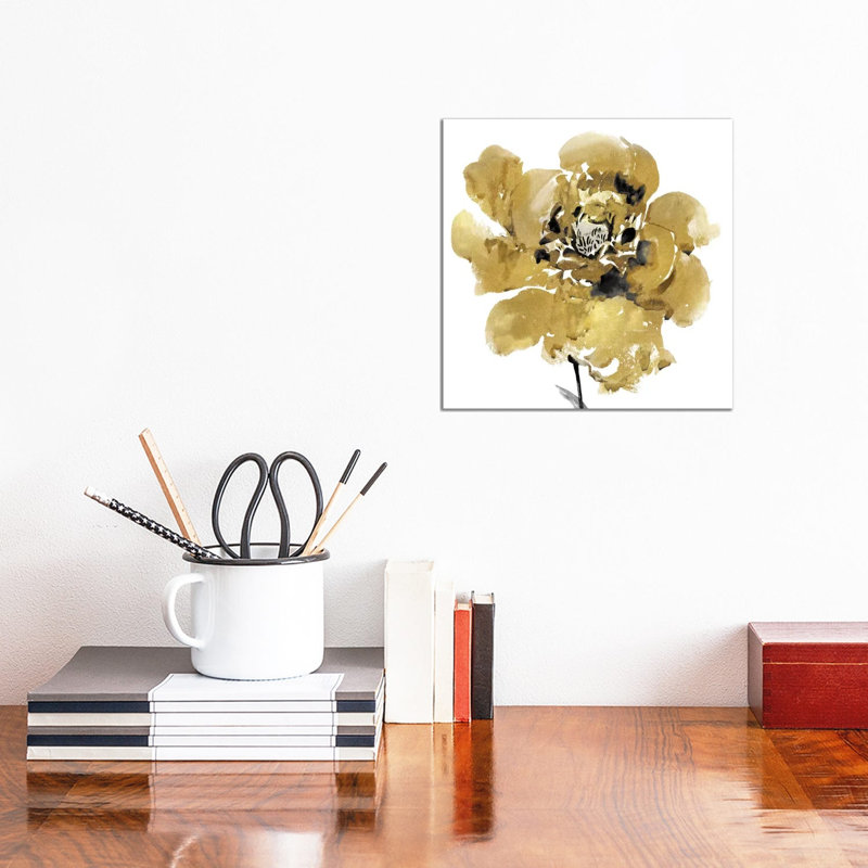 Golden II by Vanessa Austin - Wrapped Canvas Print, 30.48 cm H x 30.48 cm W