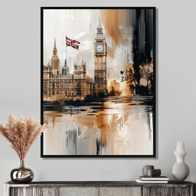 Big Ben Glow In England II - England Canvas Art