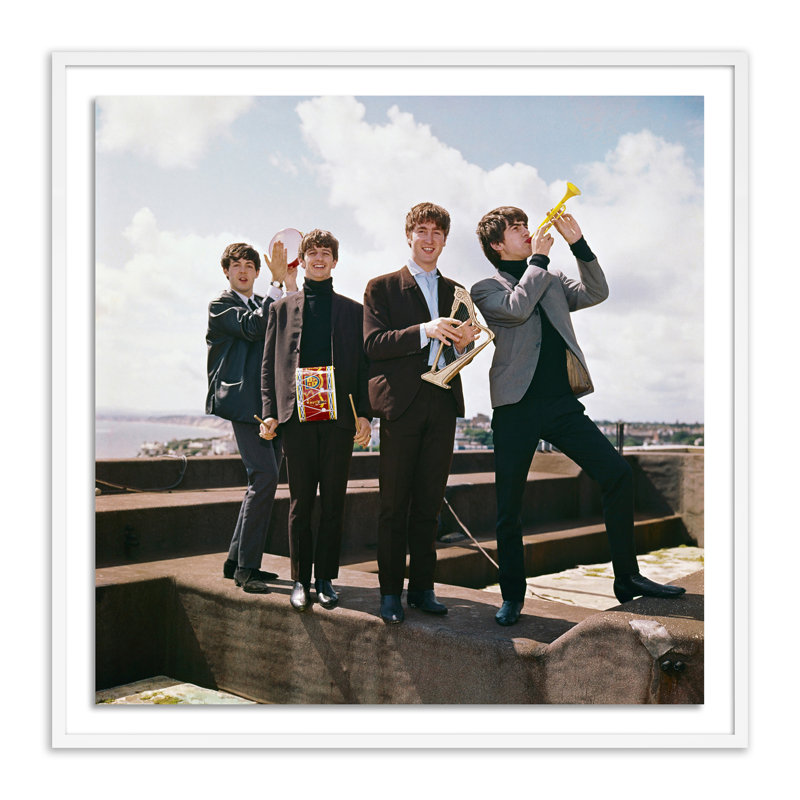 Beatles Portrait Print by Getty Images, Black Maple, 48" H x 48" W