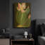Tableau mural en métal doré « Cactus 1 » de Kristy Rice, 40,6 x 61 cm-628829541