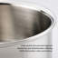 Probond® Luxe 6-quart Polished Professional Clad Stainless Steel Rondeau With Lid