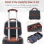 Ensemble de 3 valises à roulettes Hardshell avec valise TSA-126941604