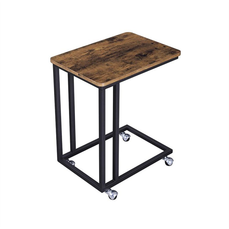 Adamo C Table End Table, Brown/Black