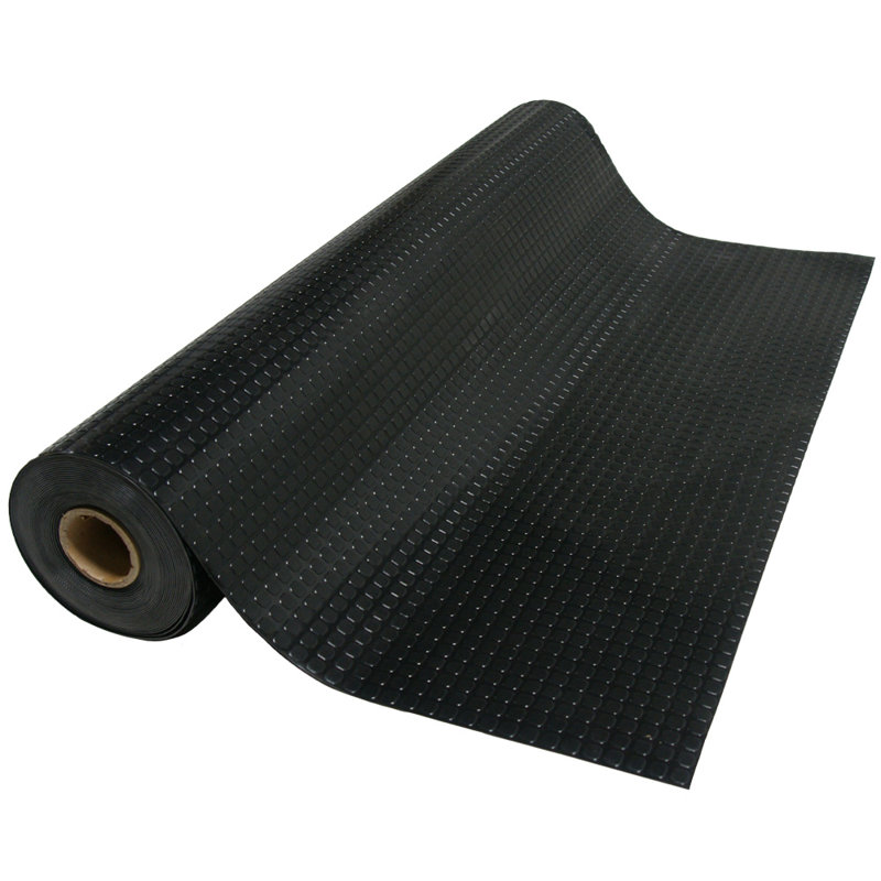 Rubber-Cal, Inc. 4'' W x 10'' L Garage Flooring in Black