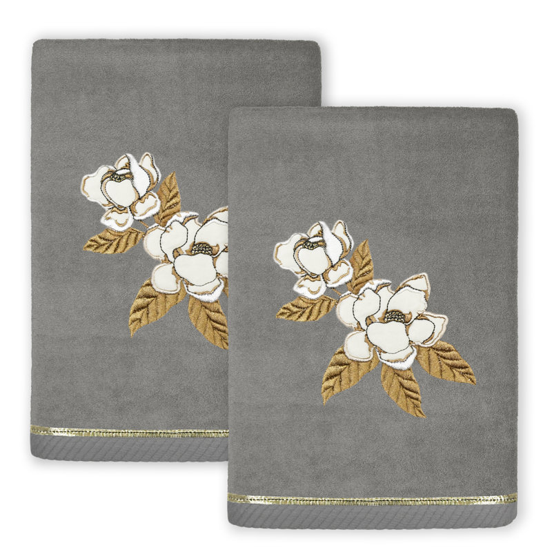 Serviette essuie-main, Gris anthracite