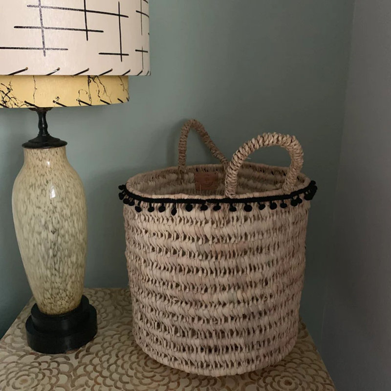 Panier en rotin marocain Riley