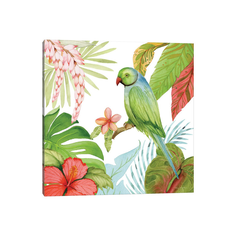 Treasures Of The Tropics VII by Kathleen Parr McKenna - Wrapped Canvas Painting, 30.48 cm H x 30.48 cm W