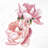 Romantic Tablecloth - Two Pink Watercolor Roses for Home Decor