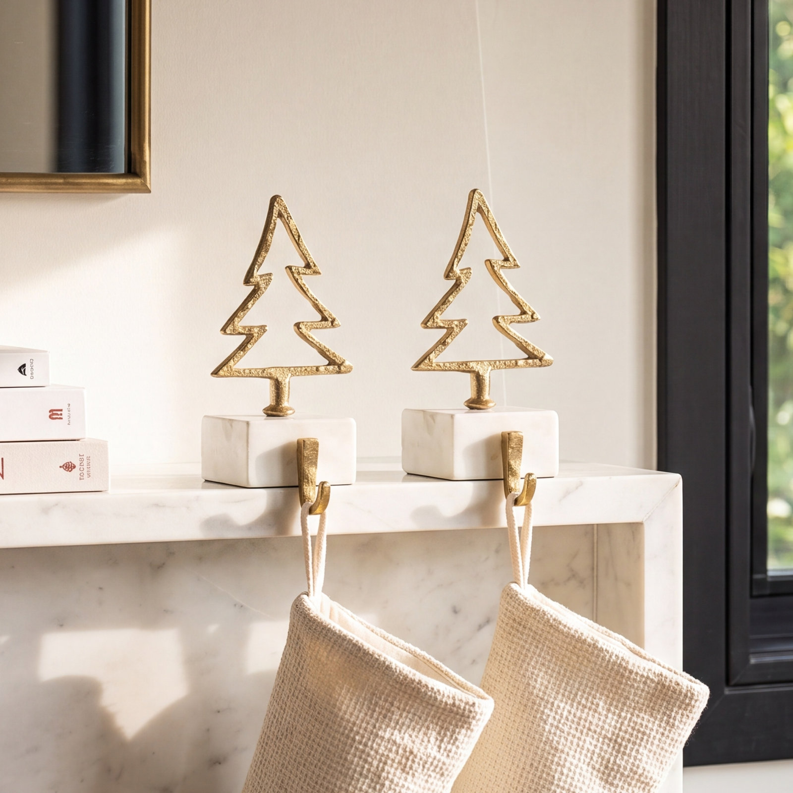 Christmas Tree Stocking Holder