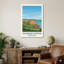 Culzean Castle, Scotland - Romantic Coastal Castle Travel Poster. Giclee Print On Wrapped Canvas. Wall Art, Home Decor - Castles & Palaces, Scotland - Wrapped Canvas Print-124714234