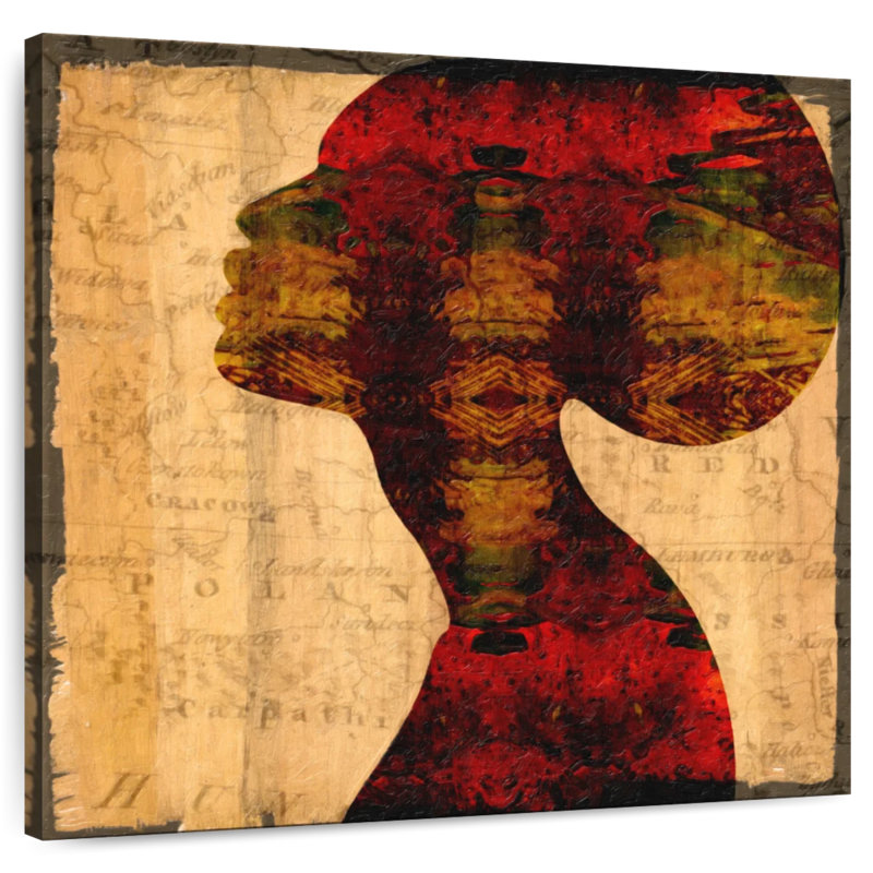 Leisha Nubian Queen II, 36" H x 36" W