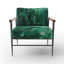 Emerald Euphoria II - Upholstered Landscapes Accent Side Chair-1872348622