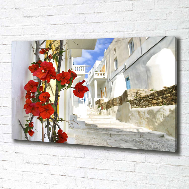 Mykonos Greece - Wrapped Canvas Print