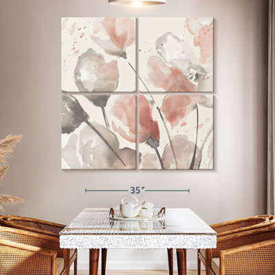 Harnek Neutral Pink Floral II