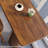 Retro Brown Rectangular Solid Wood Bar Table-1849934570