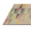 Tapis gris/crème à motifs-528504164