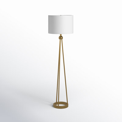 Sonder 60" Linen Floor Lamp