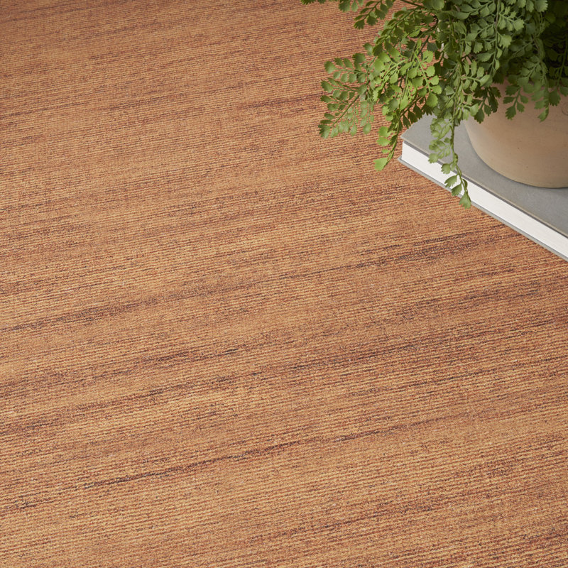 Tapis cuivre Gracie Oaks, Rectangle 9 pi x 12 pi