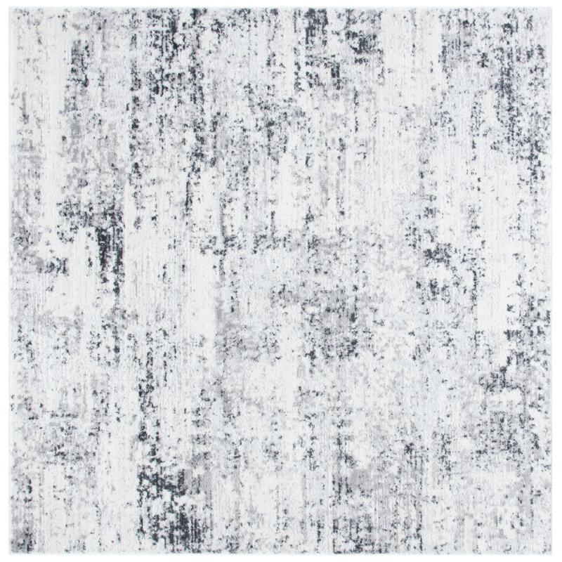 Marble Area Rug, Square 91cm