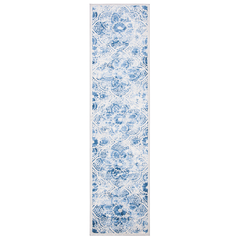 Martha Performance Ikat Rug, Runner 2' x 10'