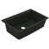 Host 33-Inch Wide x 9.5-Inch Deep Dual Mount Granite Single Bowl Kitchen Sink