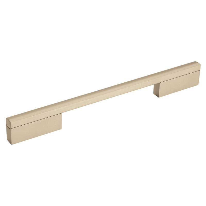 Poignée barre 8 po Separa, Champagne argenté, 8"