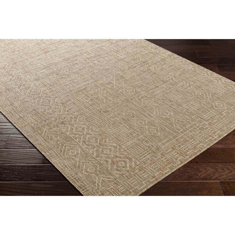Ranota Ranota Indoor & Outdoor Boho Brown Rug, Rectangle 200 x 275cm