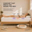 Matelas de 30 cm en mousse à mémoire de forme et gel rafraîchissant – Soutien lombaire et des hanches en 5 zones, soulagement des points de pression | Fermeté moyenne, sans fibre de verre, livrée en boîte-1199299575