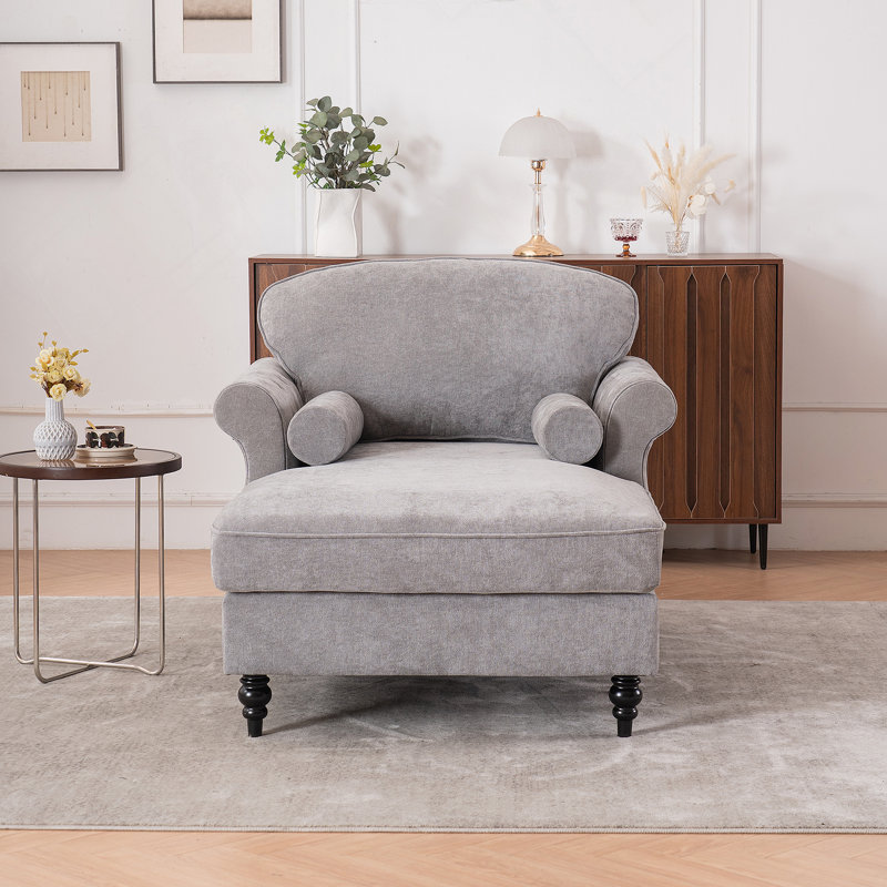 Très grande méridienne intérieure, canapé-lit simple en chenille avec siège large, fauteuil rembourré avec paresseux, ensemble de canapé-lit pour le salon, la chambre à coucher, 5 couleurs