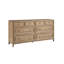 Weekender 8 Drawer 72" W Dresser-344270257