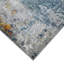 Tapis multicolore à performance transitionnelle abstraite Hannah Hannah-68027514