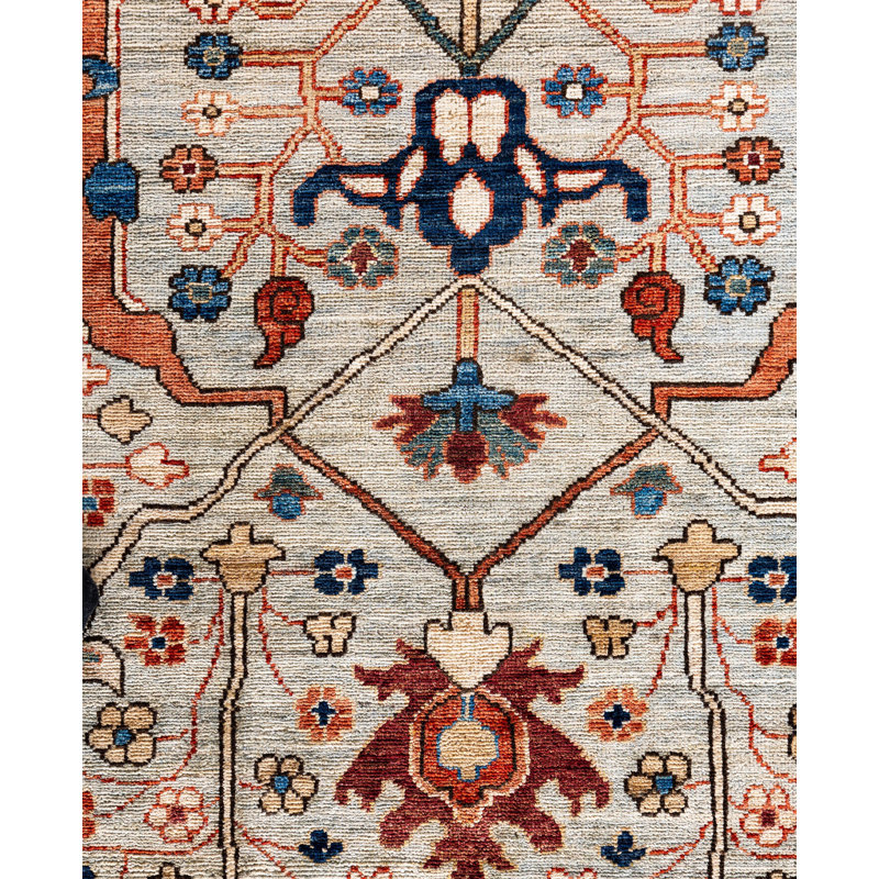 Serapi One-of-a-Kind 9' 0" X 11' 10" Hand Knotted Area Rug