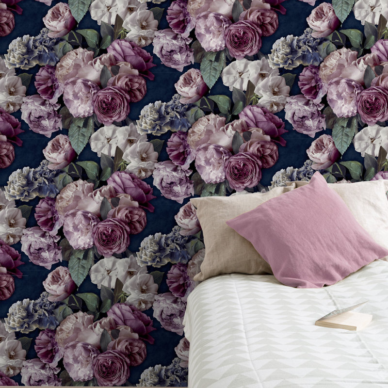 Mahdiyyah Floral Roll, Purple