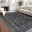 Floral Machine Printed Area Rug-1045303125-1045303124