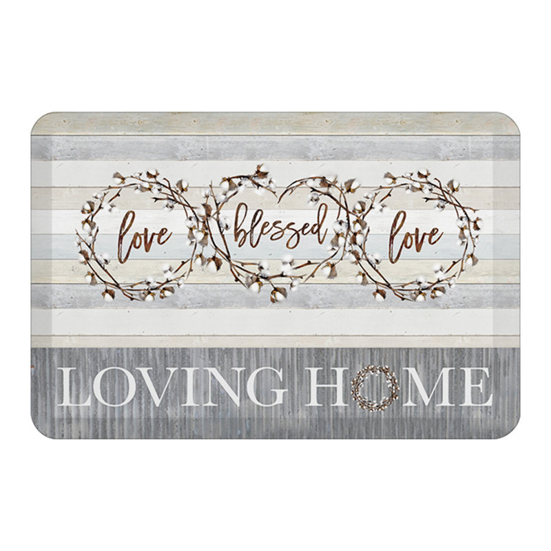  Loving Home Anti-Fatigue Kitchen Mat By Laural Home