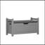 Banc avec rangement rabattable et siège souple-1099464046